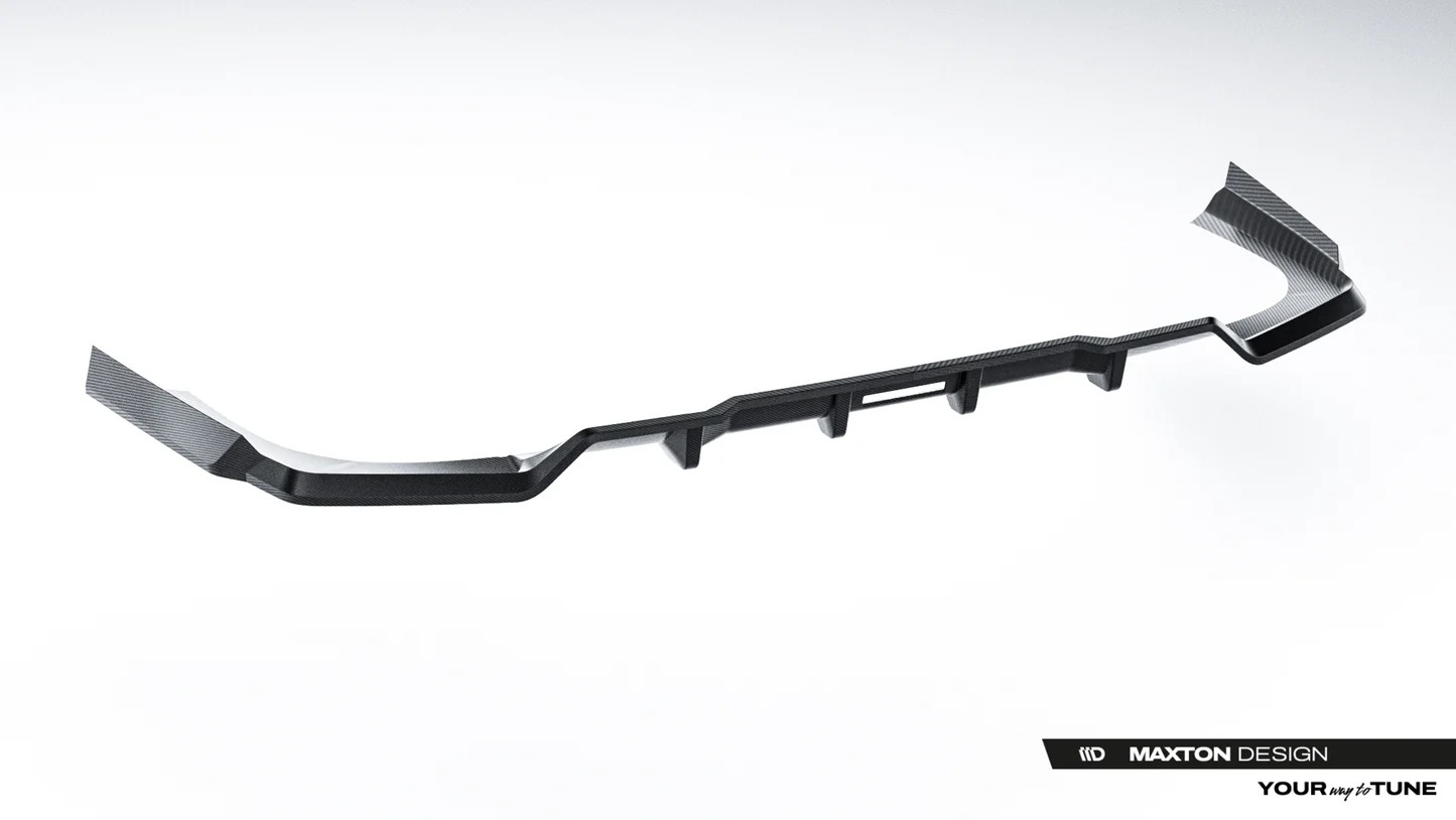 Karbon baksplitter med diffuser BMW 7 / i7 G70 M-Pack 2022 -> | Prepreg Carbon Edition – bilde 7