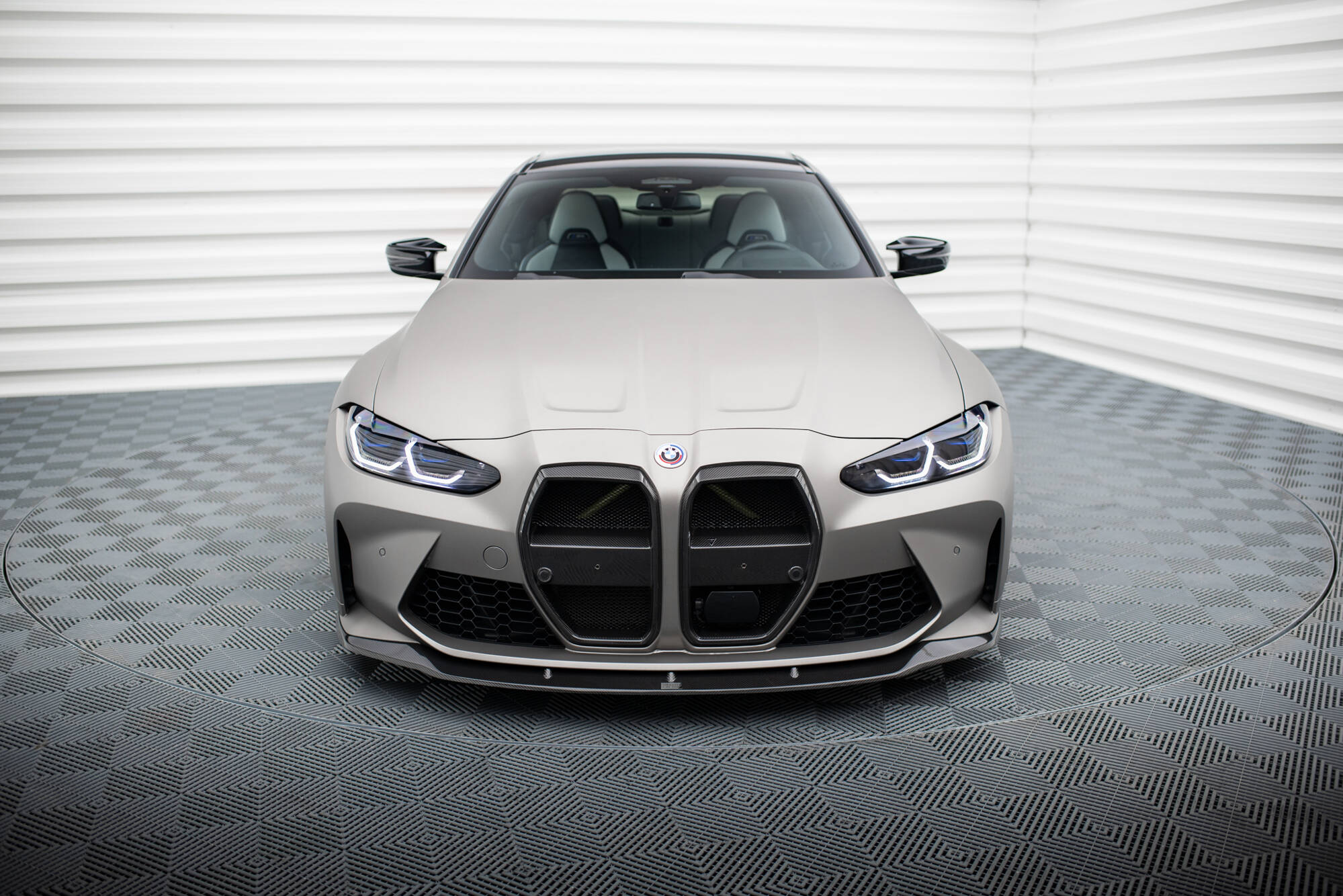 Karbon Frontspoiler BMW M3 / M4 G80 / G81 / G82 / G83 2021 -> | Prepreg Carbon Edition V3 – bilde 2