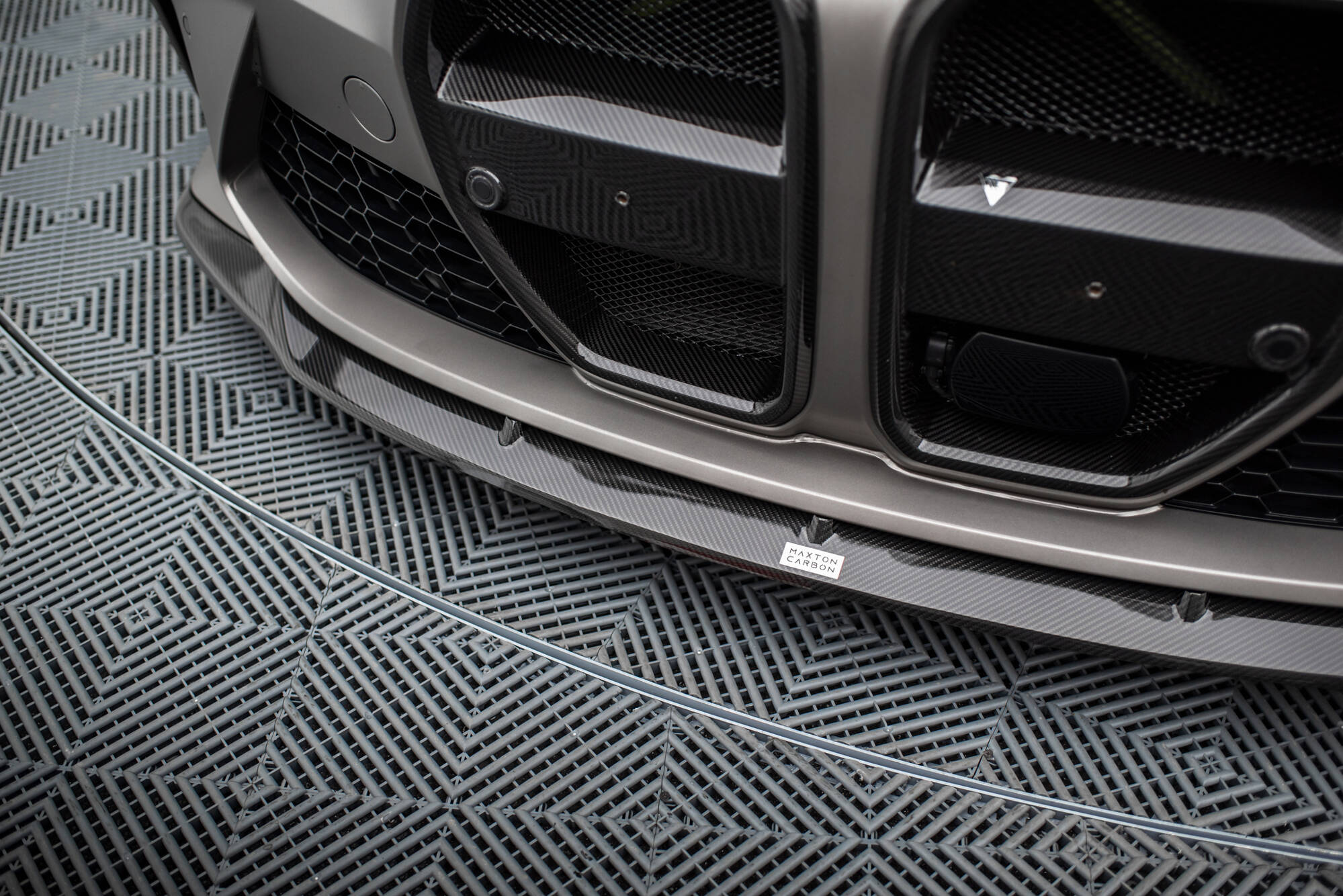 Karbon Frontspoiler BMW M3 / M4 G80 / G81 / G82 / G83 2021 -> | Prepreg Carbon Edition V3 – bilde 3