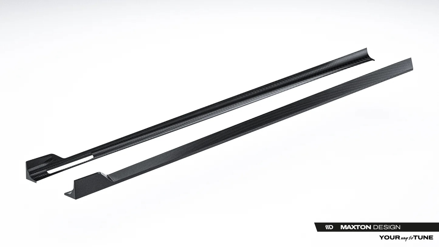 Karbon sideskjørt BMW 7 / i7 G70 M-Pack 2022 - 2026 | Prepreg Carbon Edition – bilde 6