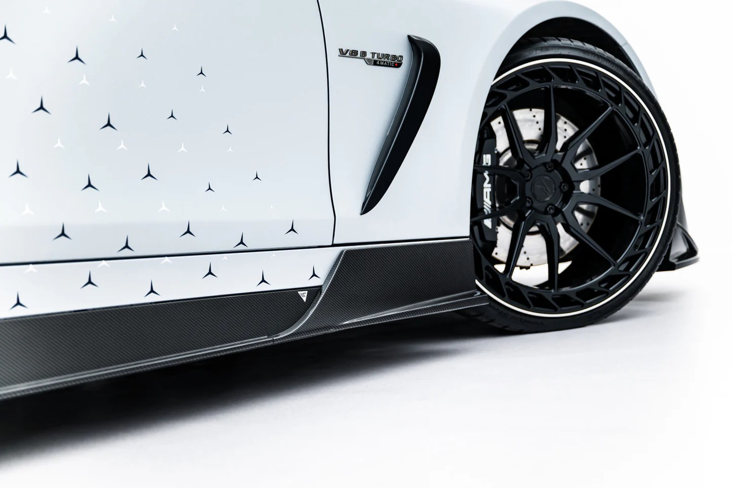 Karbon sideskjørt Mercedes-AMG GT 63 / 55 / 63 S E Performance C192 2023 -> | Prepreg Carbon Edition – bilde 4