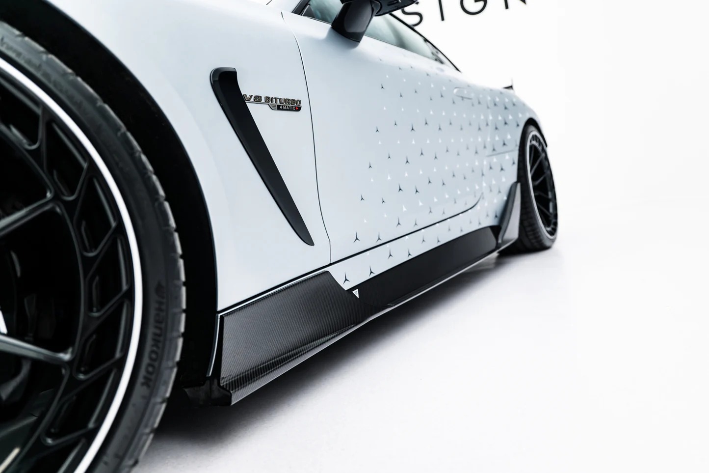 Karbon sideskjørt Mercedes-AMG GT 63 / 55 / 63 S E Performance C192 2023 -> | Prepreg Carbon Edition – bilde 5