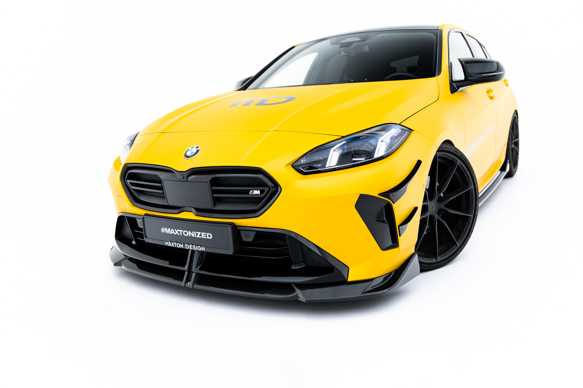 Karbonfiber Frontspoiler BMW 1 M-Pack (F70) 2024 ->  | Sport Glossy Black Edition