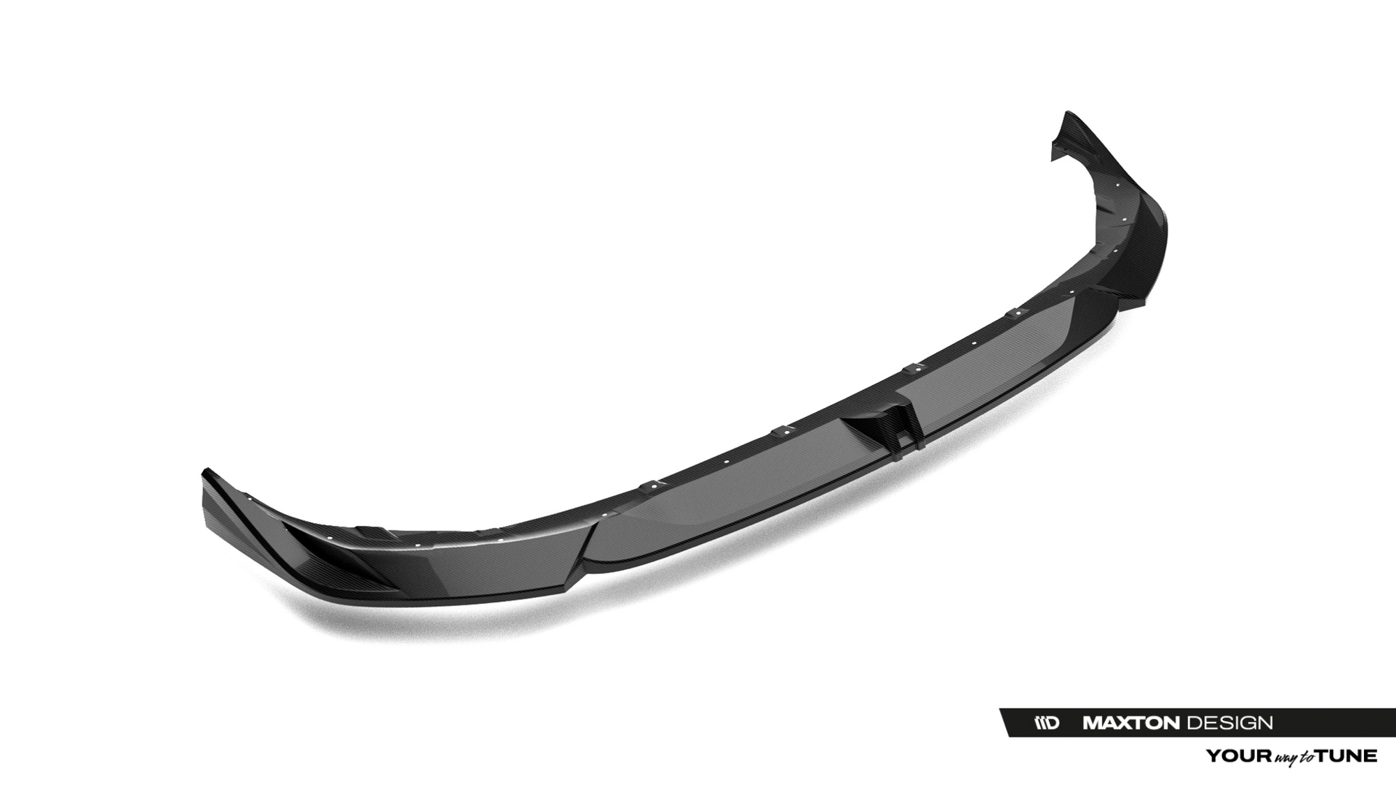 Karbonfiber Frontspoiler BMW 1 M-Pack (F70) 2024 ->  | Sport Glossy Black Edition – bilde 8