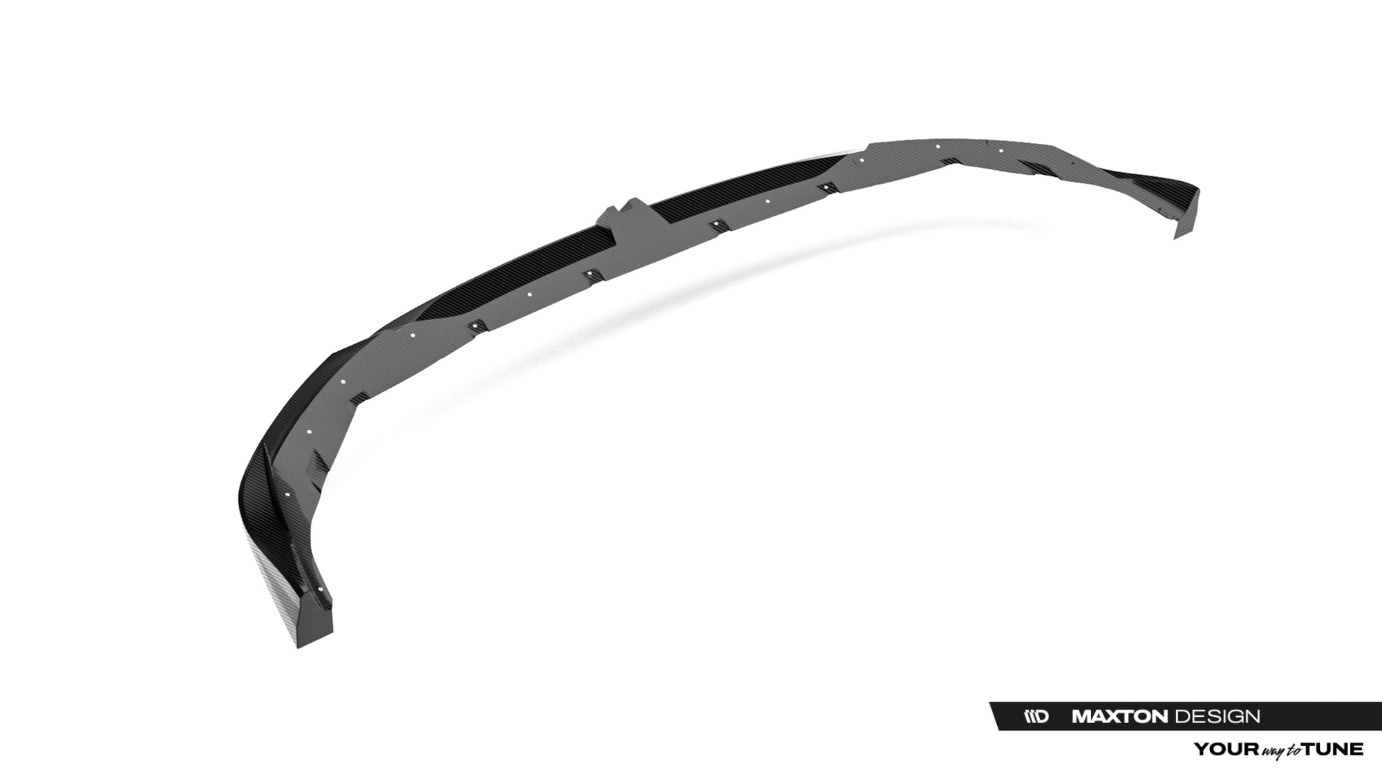 Karbonfiber Frontspoiler BMW 1 M-Pack (F70) 2024 ->  | Sport Glossy Black Edition – bilde 9