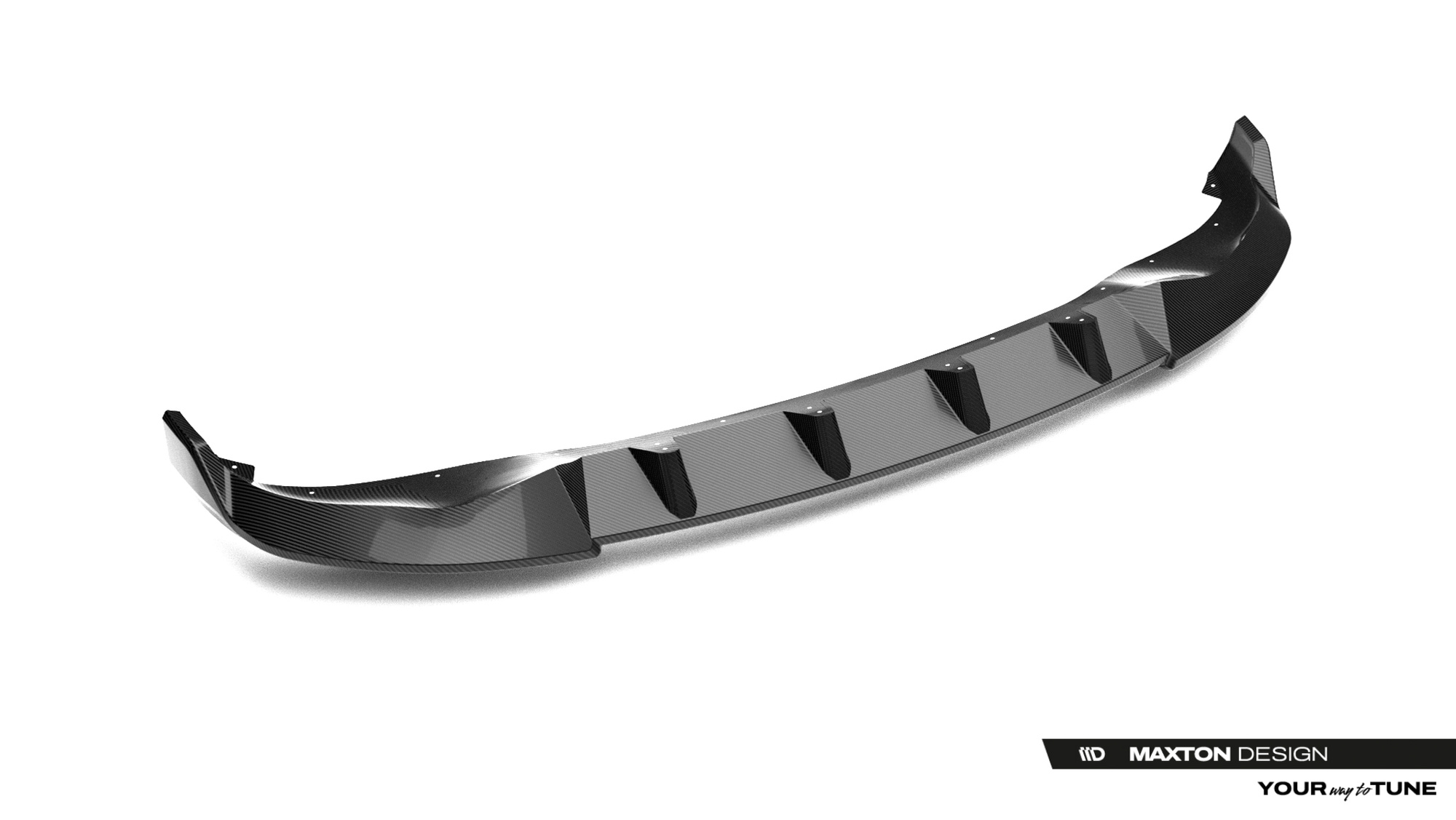 Karbonfiber Frontspoiler BMW X5 M-Pack (G05) 2018 - 2023 | Sport Glossy Black Edition – bilde 7