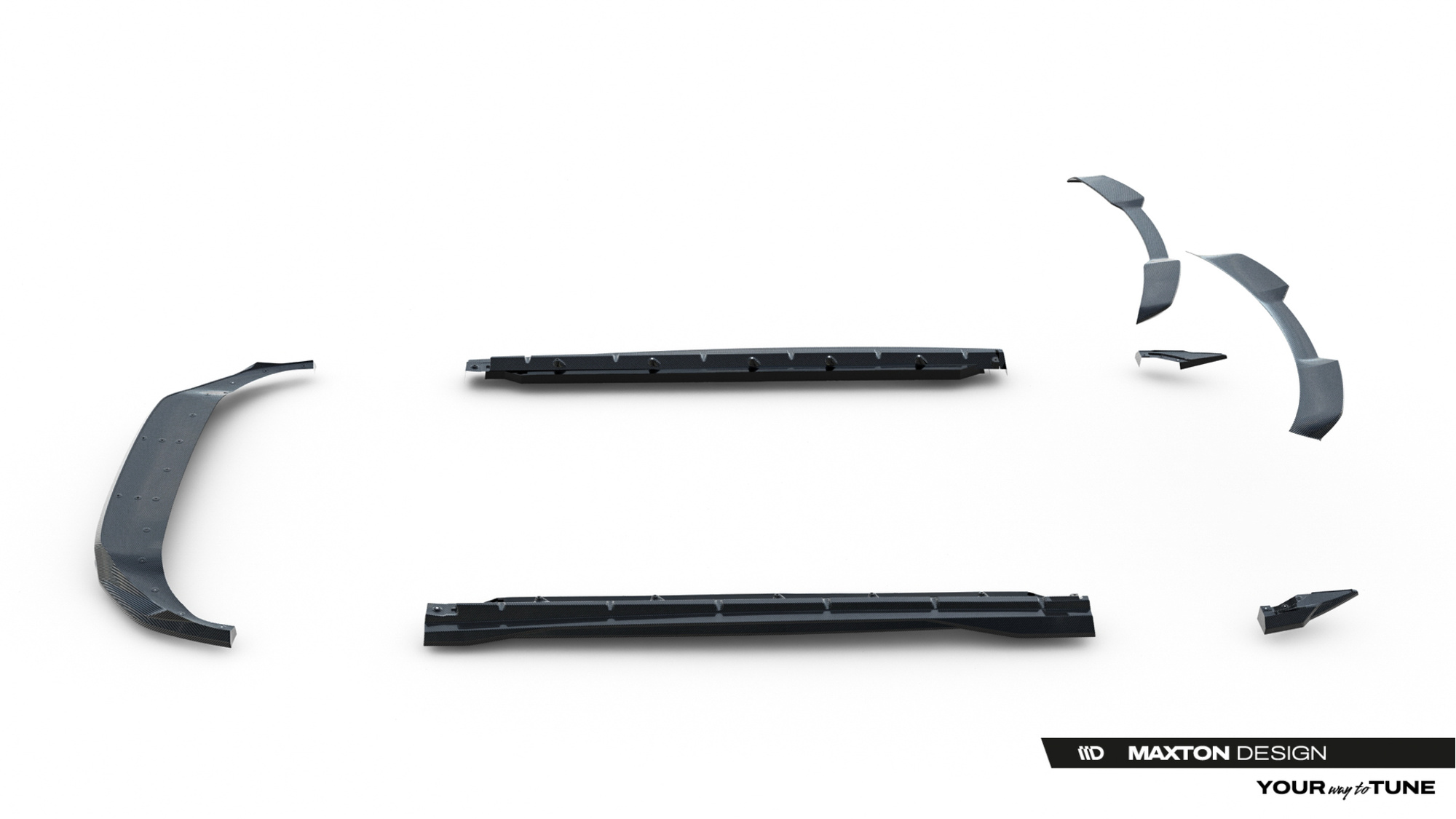Karbonfiber Tuningkit Audi Q8 I Facelift 2023 -> | Sport Eksteriør Styling-sett – bilde 33