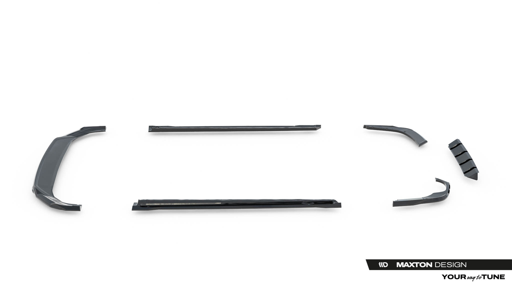 Karbonfiber Tuningkit Audi Q8 I Facelift 2023 -> | Sport Eksteriør Styling-sett V1 – bilde 18