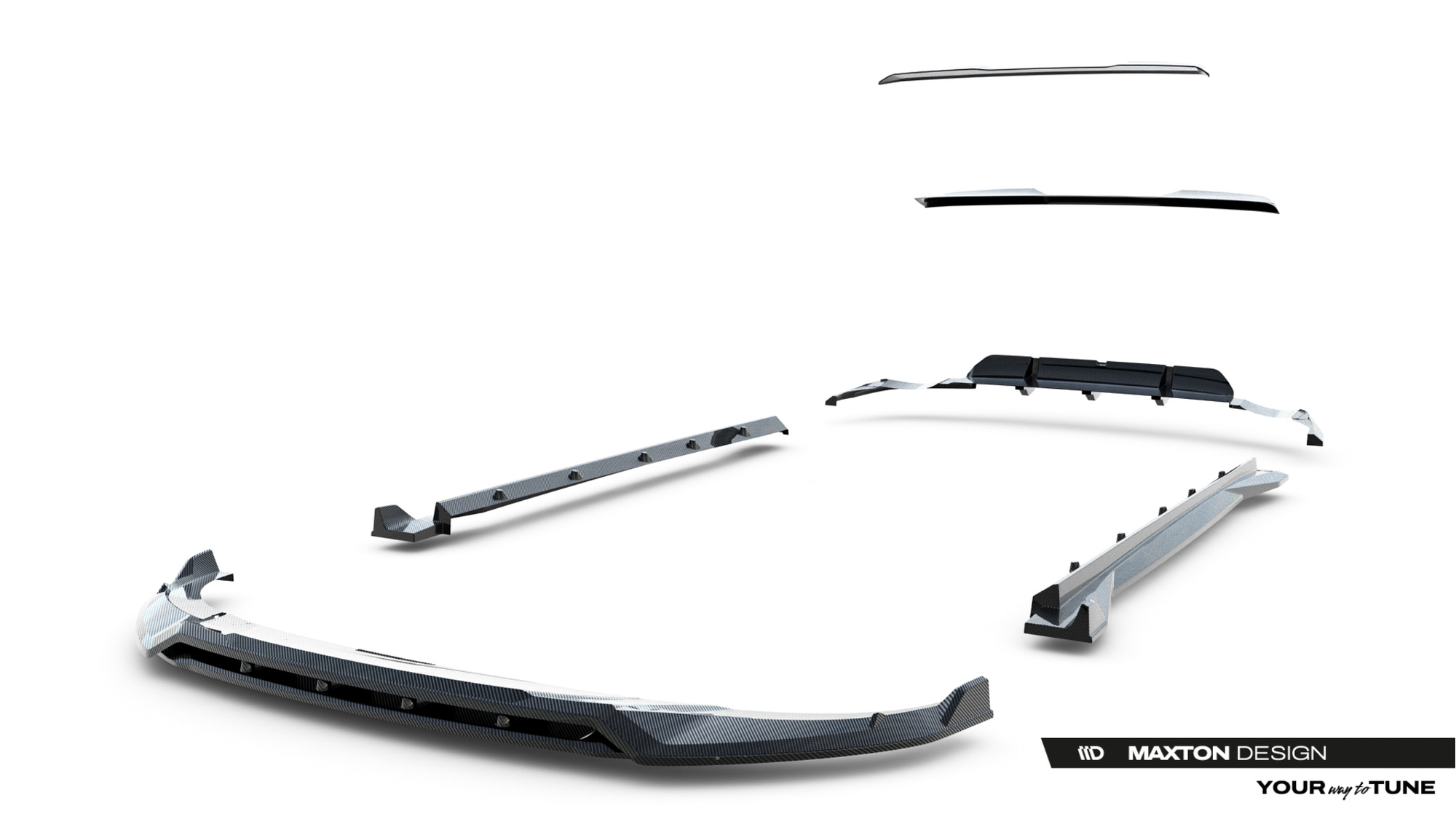 Karbonfiber Tuningkit Audi RSQ8 I Facelift 2025 -> | Sport Eksteriør Styling-sett – bilde 26