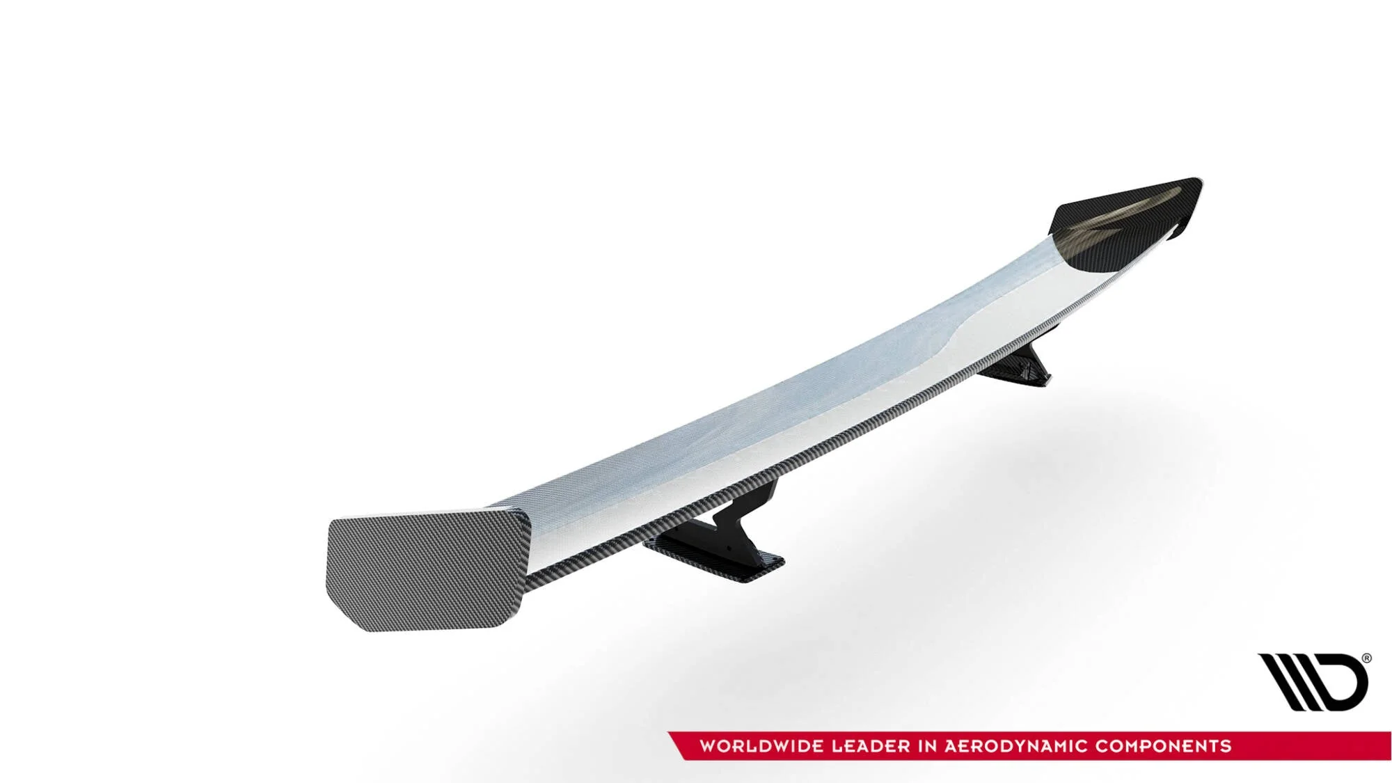 Karbonspoiler Chevrolet Camaro SS (Mk6 Facelift) 2018-2023 │ med innvendige støtter – bilde 10