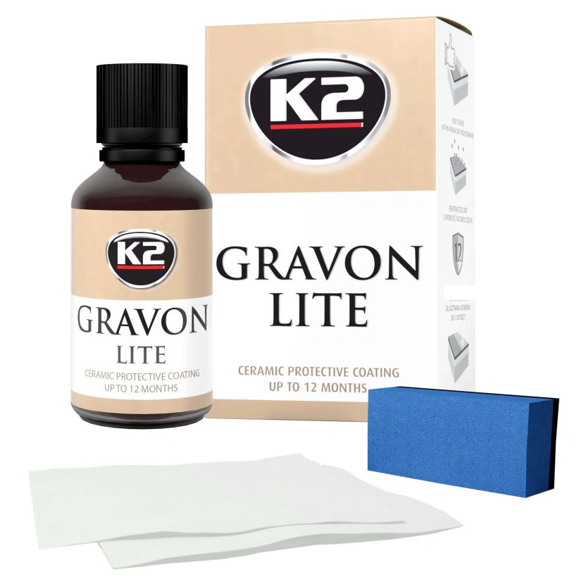 Keramisk lakkforsegling K2 Gravon Lite Keramisk lakkbeskyttelse - 50 ml