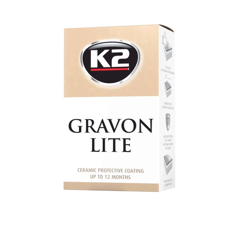 Keramisk lakkforsegling K2 Gravon Lite Keramisk lakkbeskyttelse - 50 ml – bilde 2