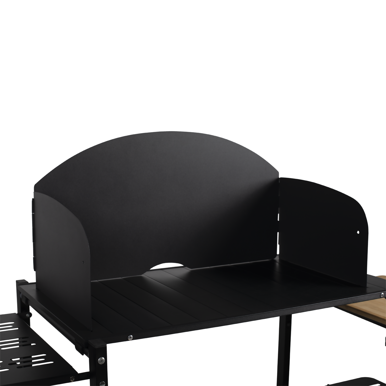 Kjøkkenbord KAMPA Slim Chef Stand │ sammenleggbart - svart – bilde 4