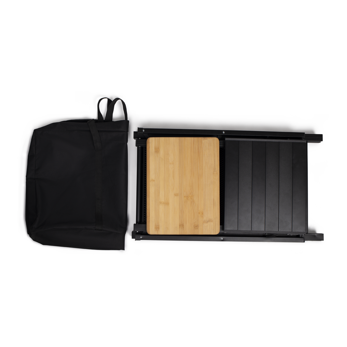 Kjøkkenbord KAMPA Slim Chef Stand │ sammenleggbart - svart – bilde 9