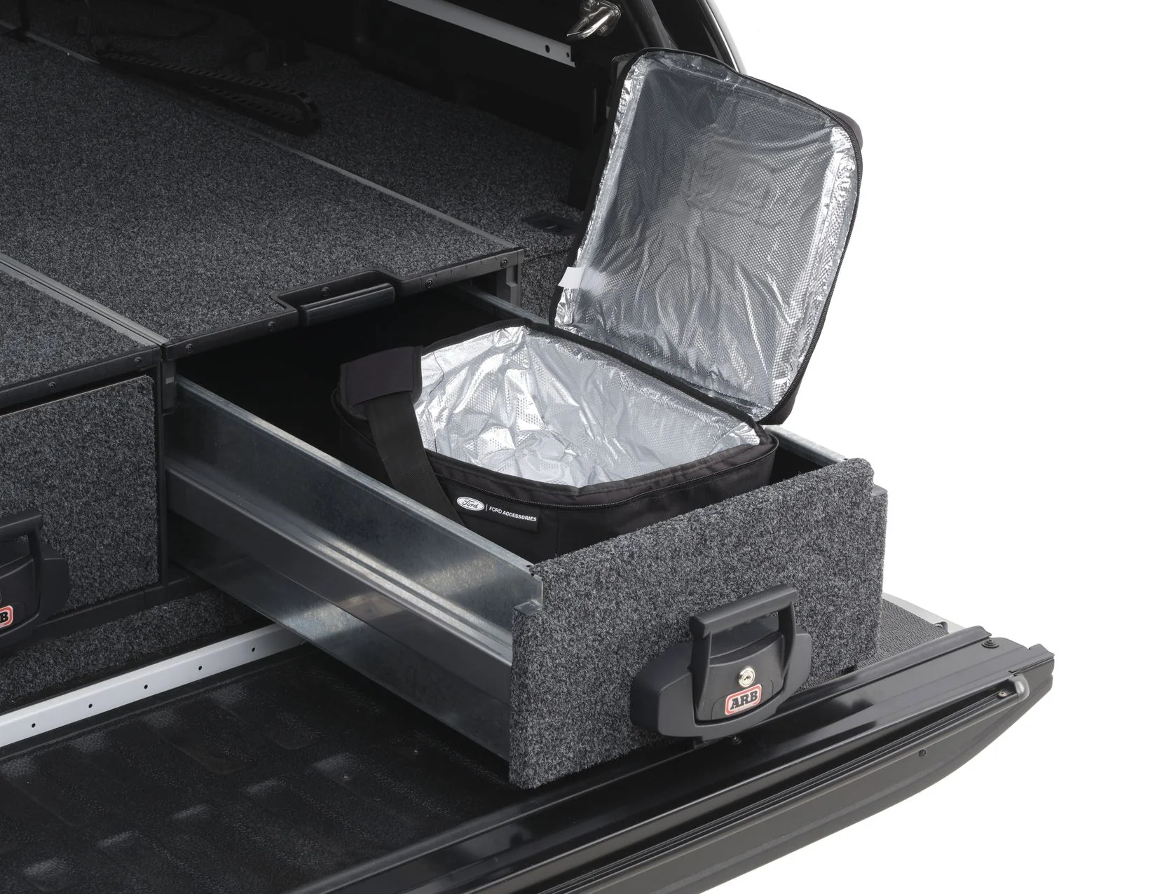 Kjølebag med myke sidevegger og polstret bunn │ Genuine® Ford - passer i bagasjeromsorganizer – bilde 7