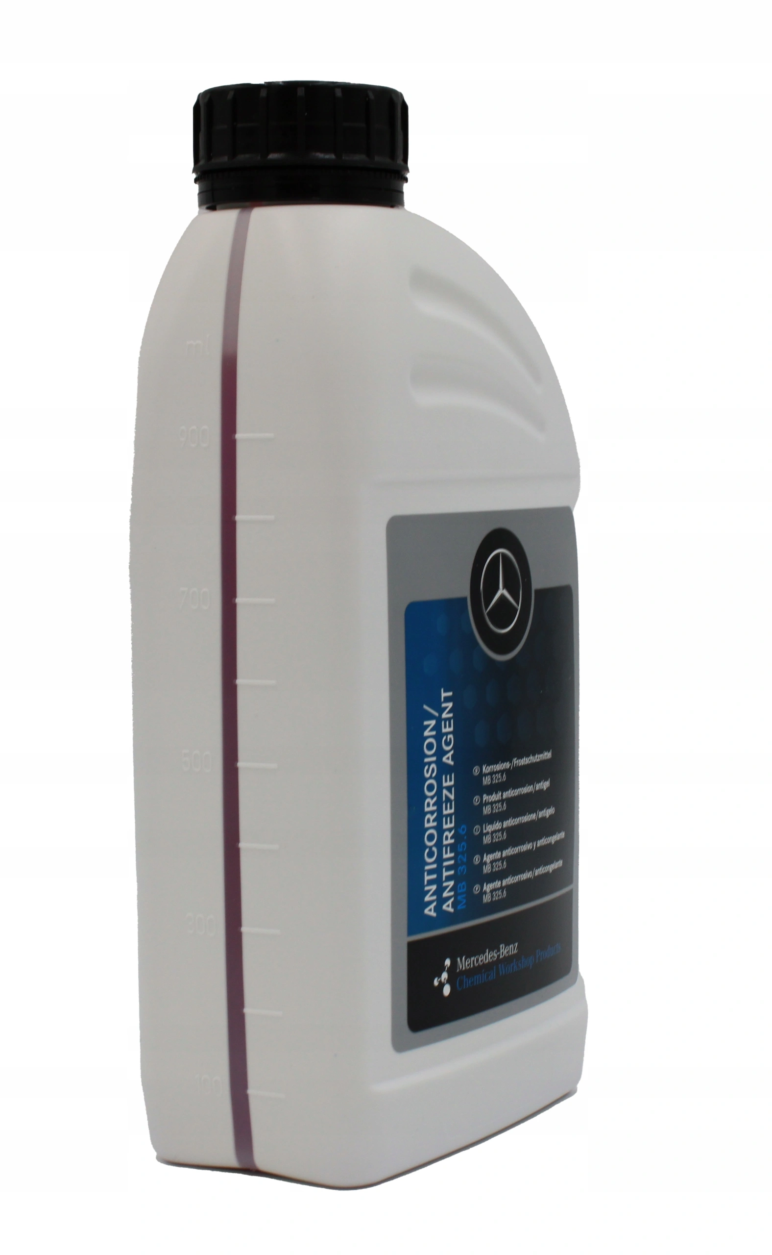Kjølevæske Konsentrat Mercedes-Benz MB 325.6 -37°C │ Genuine® Red Antifreeze Coolant - 1L Image 4