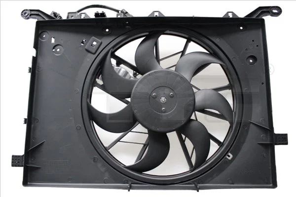 Kjølevifte Volvo │ TYC Fan radiator with control unit