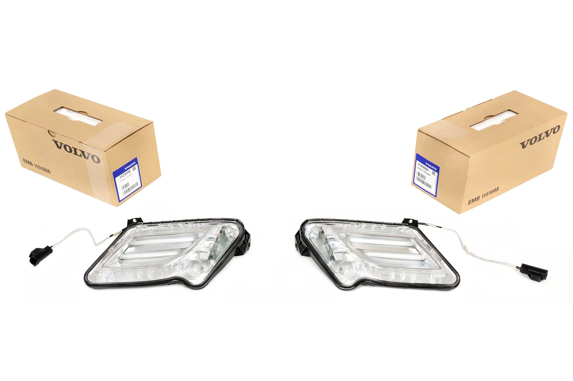 Kjørelys LED (DRL) Volvo S60 / V60 2011-2013 │ Genuine® venstre/høyre side