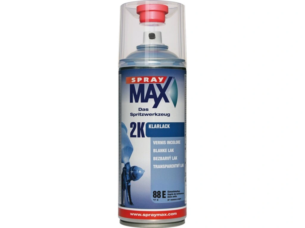 Klarlakk 2K klarlakk i spray – høyglans (profesjonell kvalitet) - 400 ml