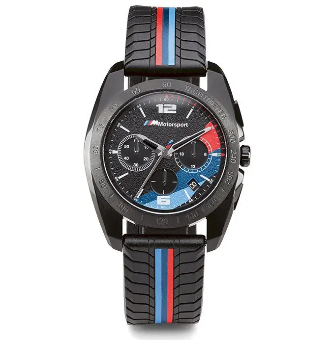 Klokke BMW ///M Motorsport Kronograf Black Edition