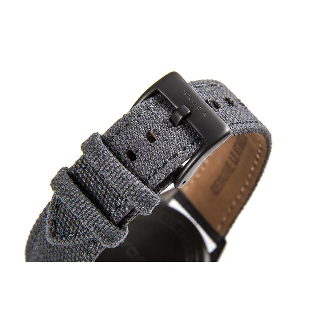 Klokke Škoda Anthracite Grey | Genuine Watch Skoda Unisex Analog Quarz – bilde 3