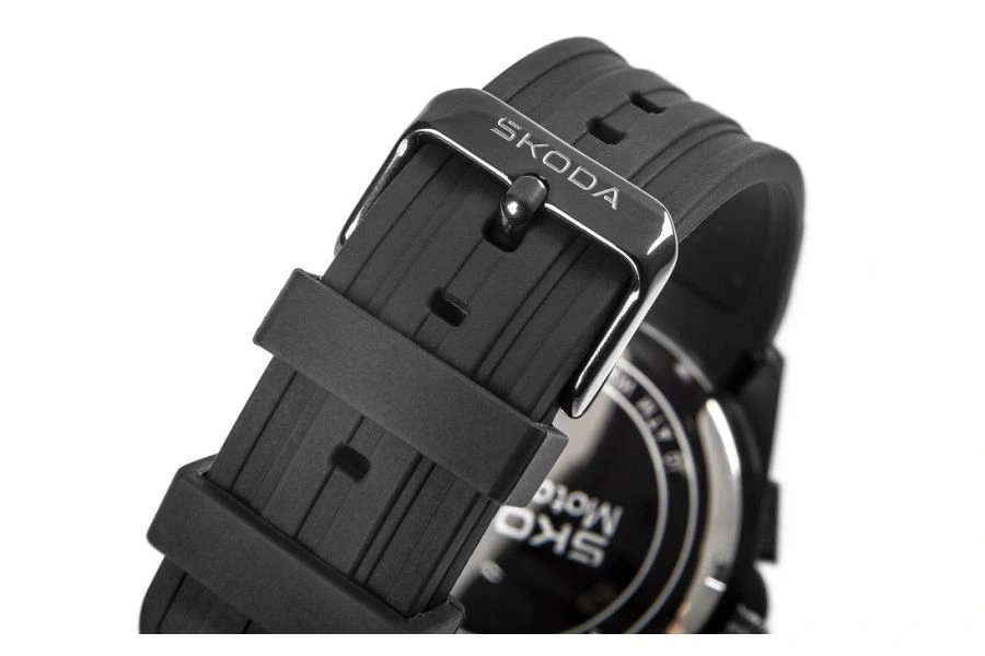Klokke Skoda Motorsport Chronograph │ Genuine® Watch Black Edition – bilde 4