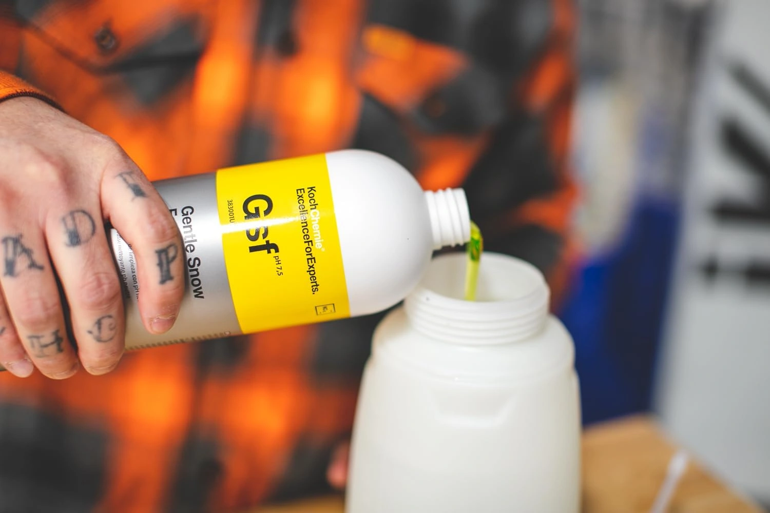 Koch Chemie GSF Gentle Snow Foam pH-nøytral aktiv skumrens │ Bilshampoo til skumkanon - 1L Image 2