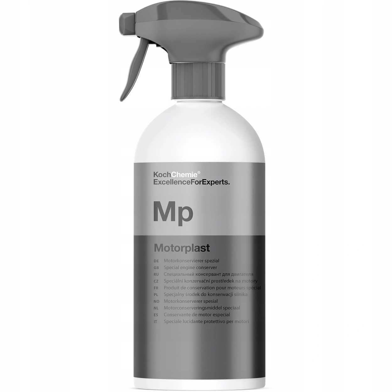 Koch Chemie Motorplast │ Vannbasert plast- og gummifornyer for motorrom med silikoner - 500 ml