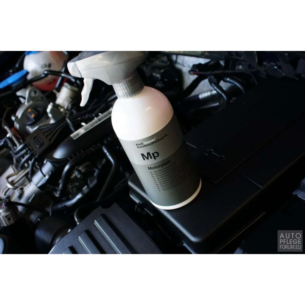 Koch Chemie Motorplast │ Vannbasert plast- og gummifornyer for motorrom med silikoner - 500 ml – bilde 3