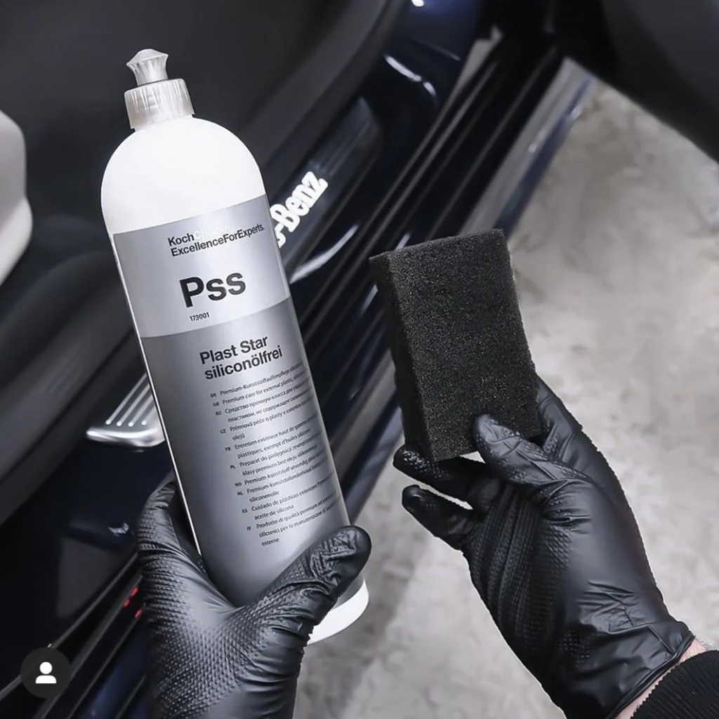 Koch Chemie PSS Plast Star Silicone Free | Silikonfri Gummifornyer og plastfornyer - 1000 ml – bilde 2