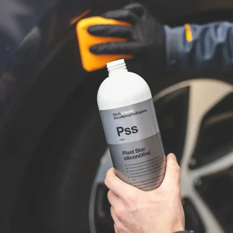 Koch Chemie PSS Plast Star Silicone Free | Silikonfri Gummifornyer og plastfornyer - 1000 ml – bilde 4