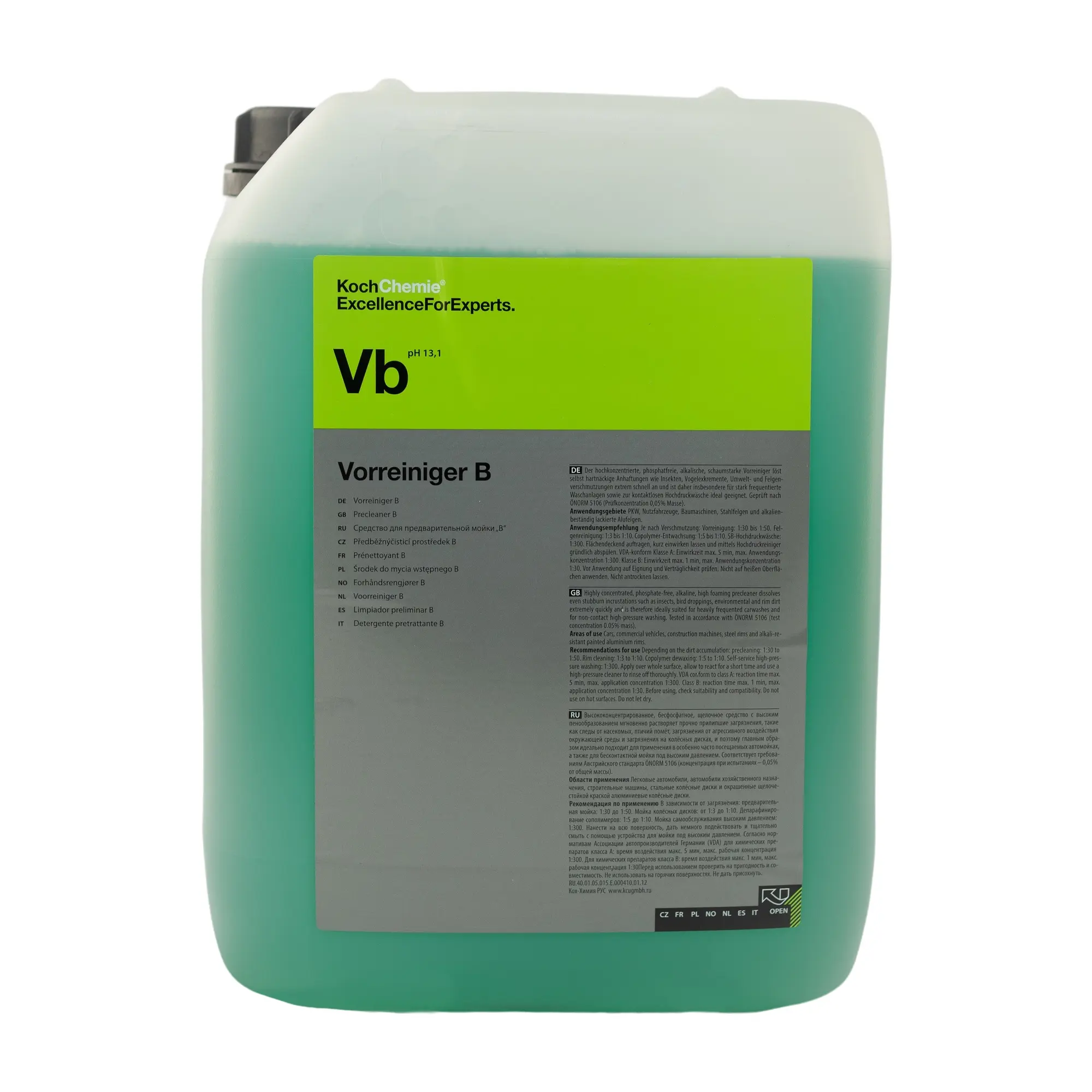 Koch Chemie Vb Vorreiniger B | forvask 11kg Image 2