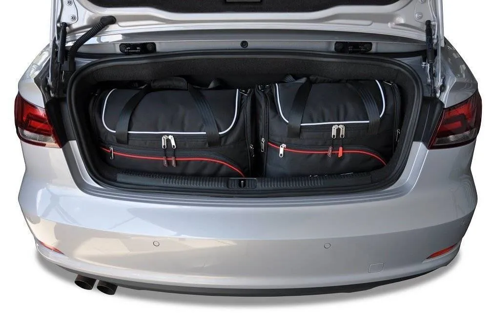 Koffert sett Audi A3 Cabrio 2014-2016 │ Car Bags sett 4 stk.