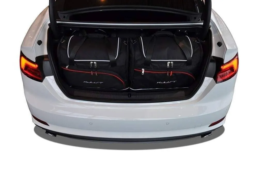 Koffert sett Audi A5 Coupe (B9) 2017 -> │ Car Bags sett 5 stk. – bilde 6