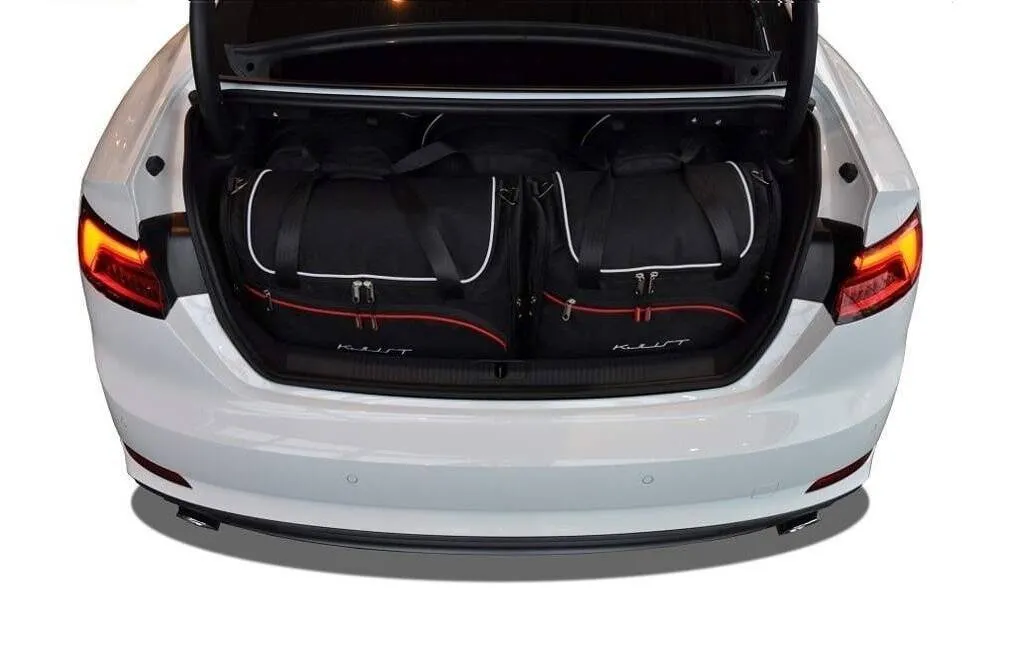 Koffert sett Audi A5 Coupe (B9) 2017 -> │ Car Bags sett 5 stk. – bilde 6
