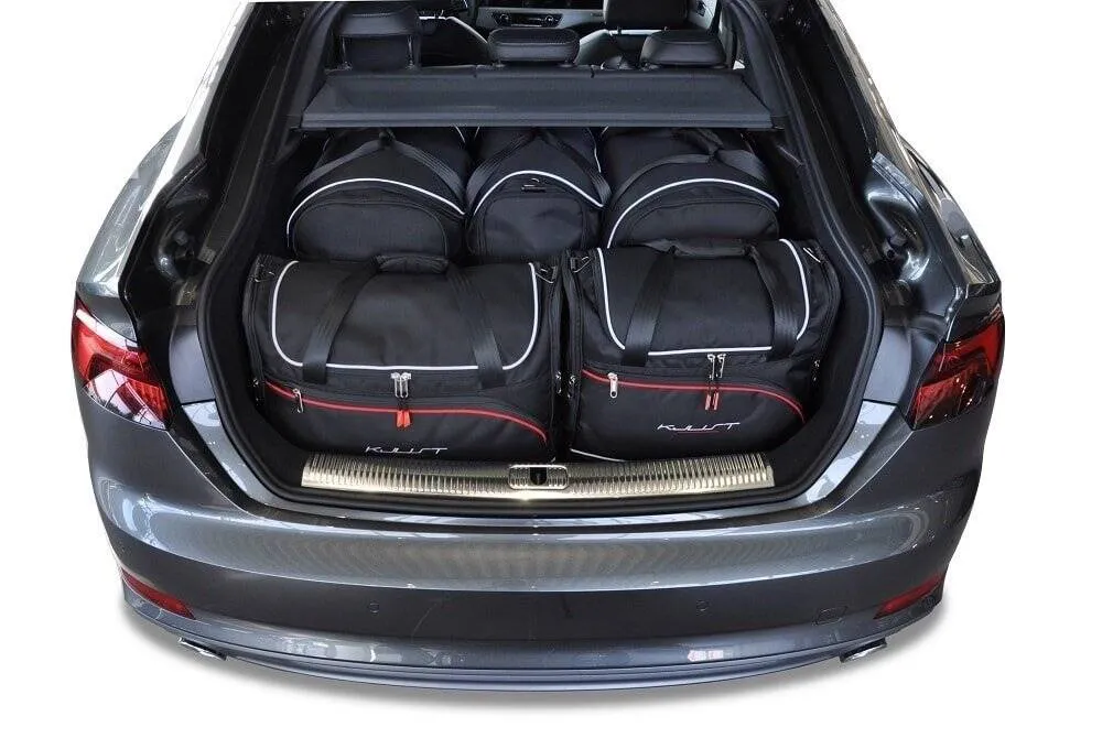 Koffert sett Audi A5 Sportback (B9) 2017 -> │ Car Bags sett 5 stk. – bilde 6