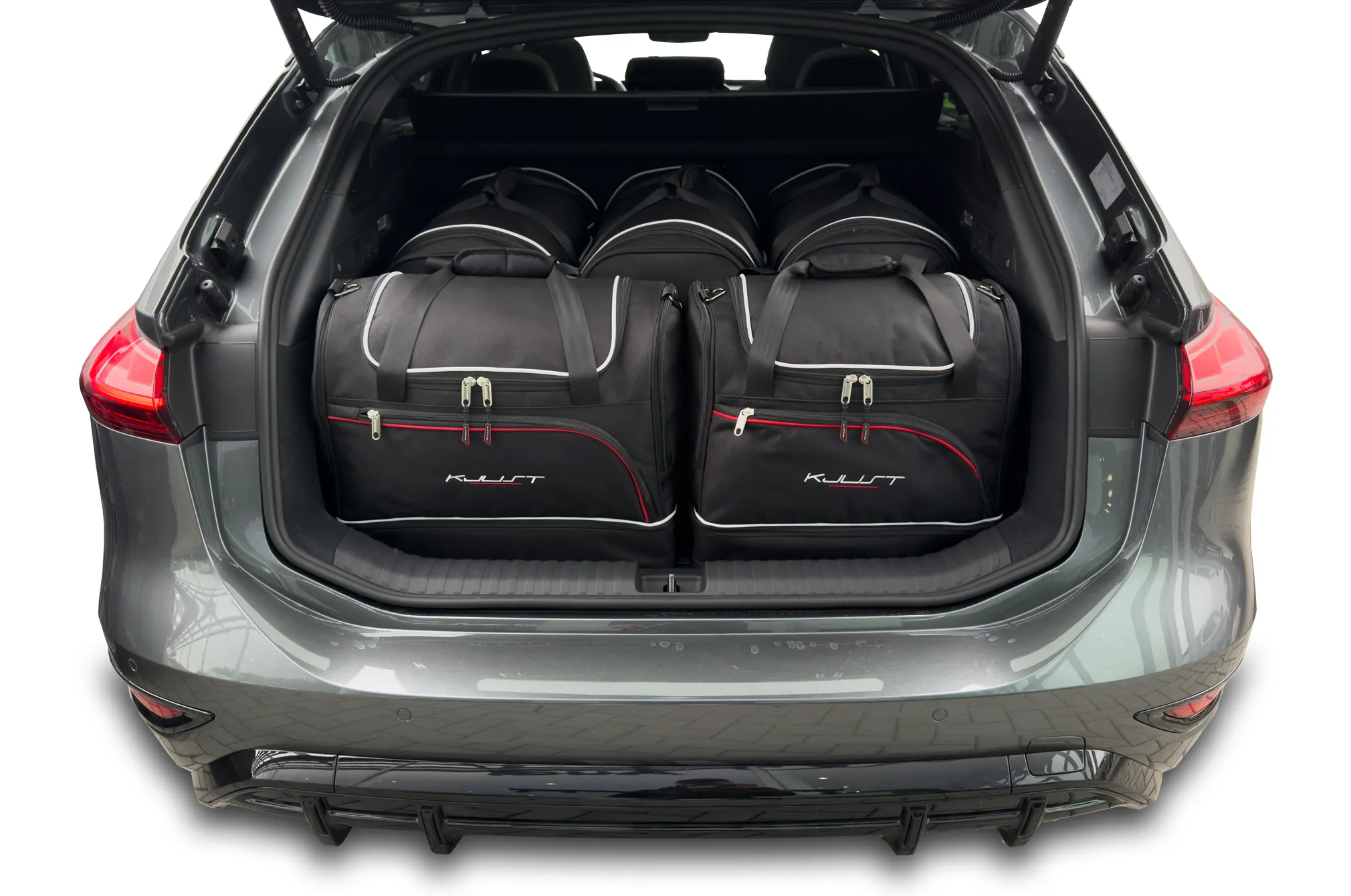 Koffert sett Audi A6 E-Tron Avant 2024 -> │ Car Bags sett 5 stk.