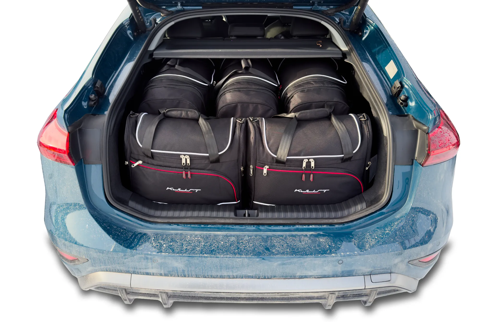 Koffert sett Audi A6 E-Tron Sportback 2025 -> │ Car Bags sett 5 stk. – bilde 2