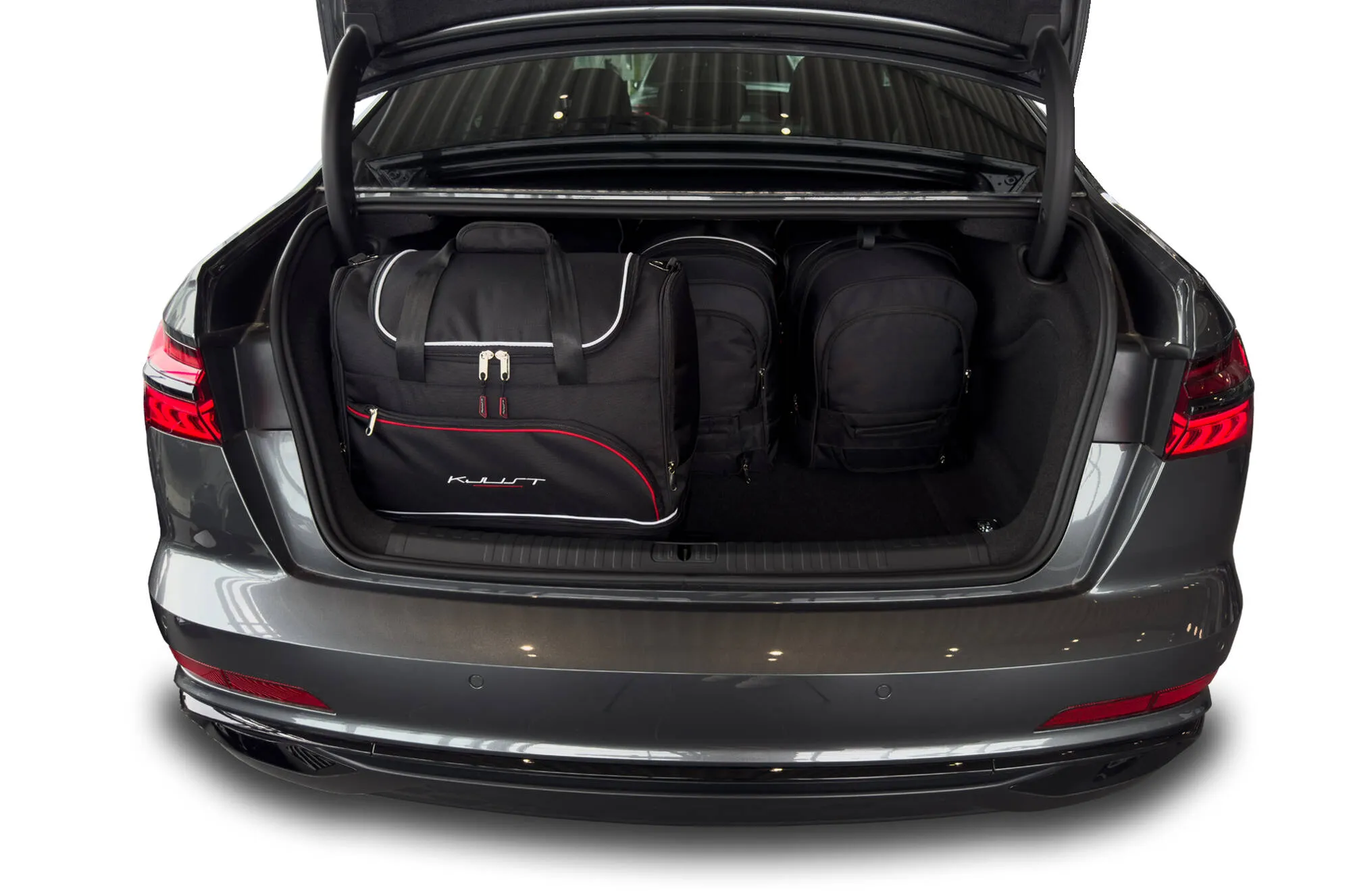 Koffert sett Audi A6 Sedan (C8) 2018 -> │ Car Bags sett 5 stk. – bilde 9