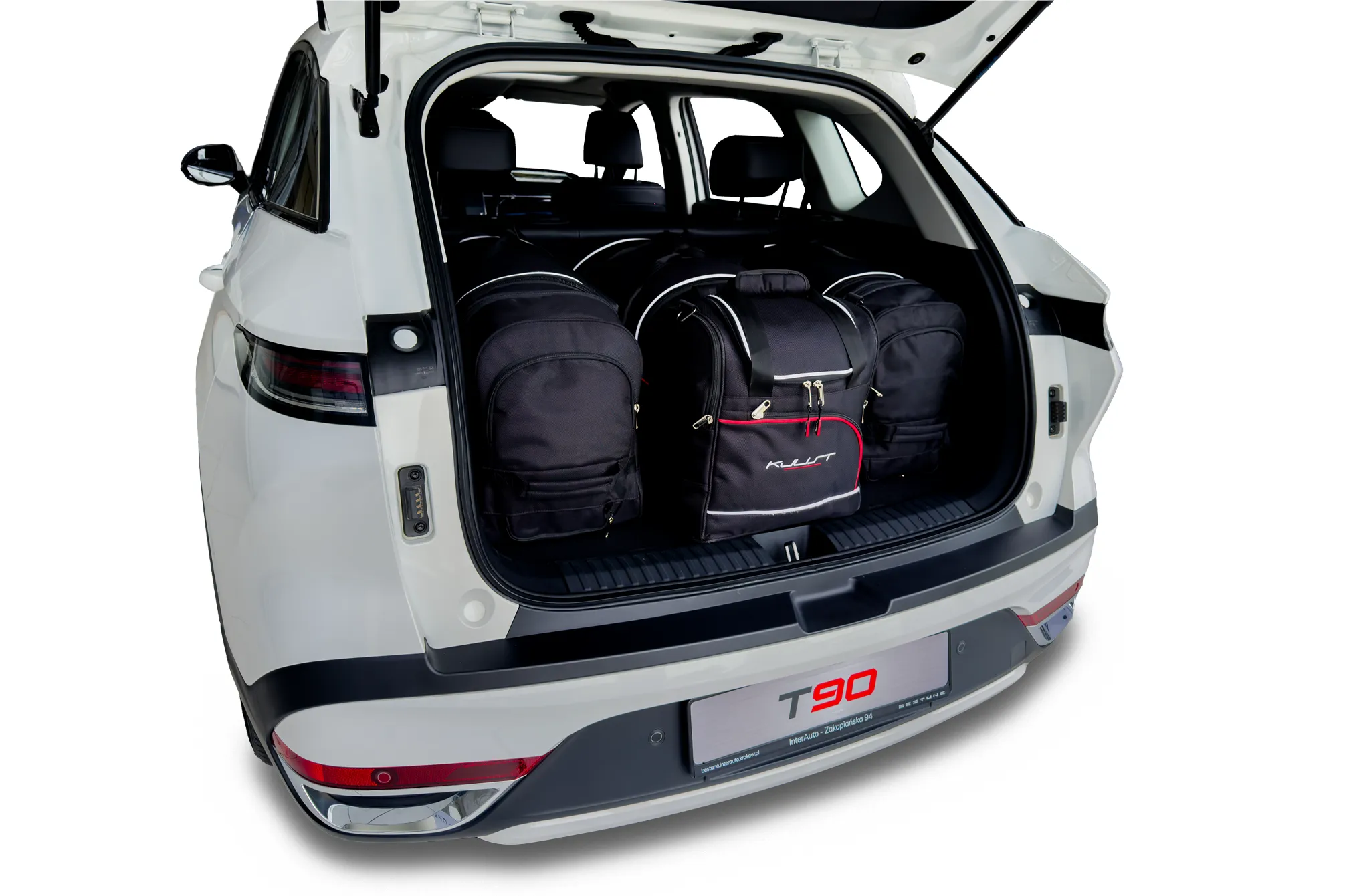 Koffert sett Bestune T90 2020 -> │ Car Bags sett 4 stk. – bilde 7