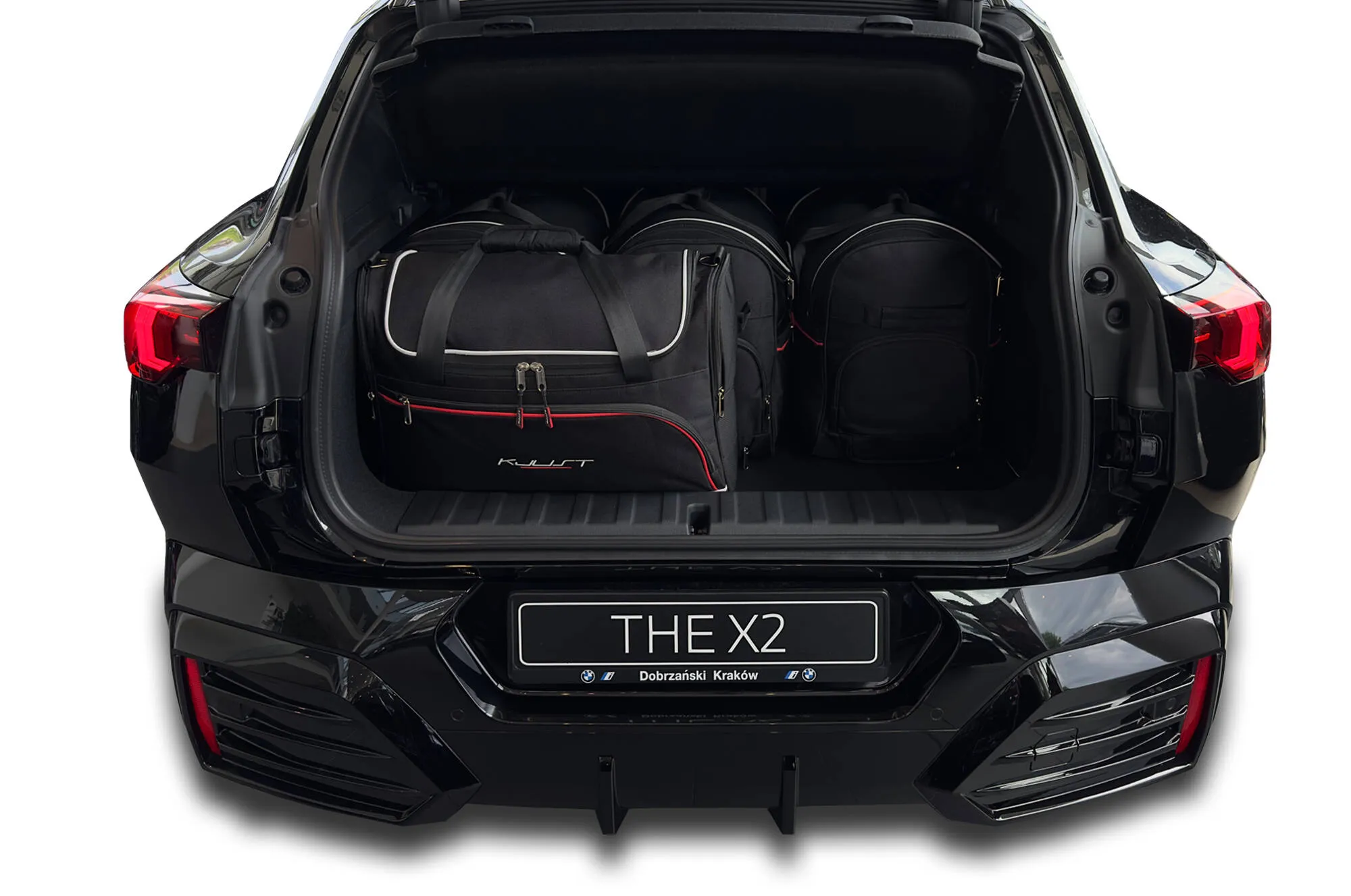 Koffert sett Bmw iX2 (U10) 2023 -> │ Car Bags sett 5 stk. – bilde 9