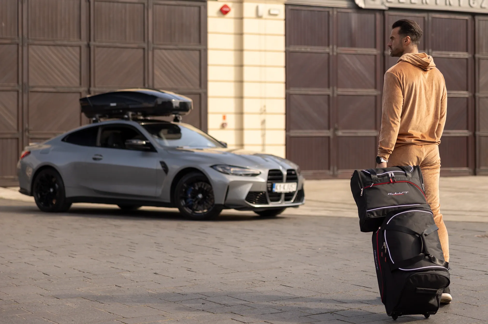 Koffert sett Citroen C3 Aircross 2024 -> │ Car Bags sett 4 stk.