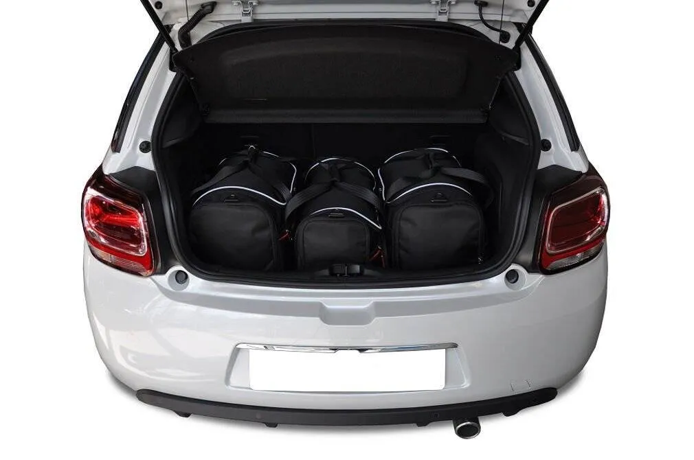 Koffert sett Citroen DS3 2009-2016 │ Car Bags sett 3 stk. – bilde 6