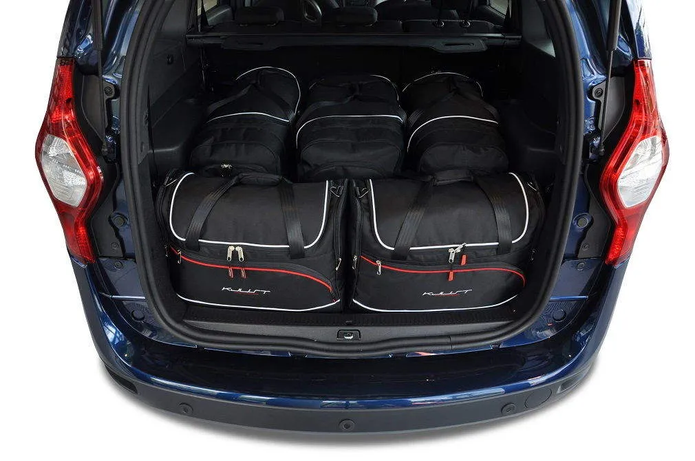 Koffert sett Dacia Lodgy 2012-2022 │ Car Bags sett 5 stk. – bilde 6