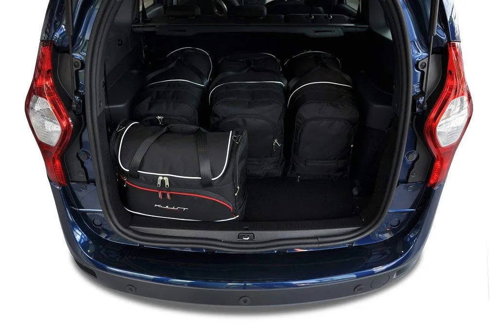 Koffert sett Dacia Lodgy 2012-2022 │ Car Bags sett 5 stk. – bilde 9