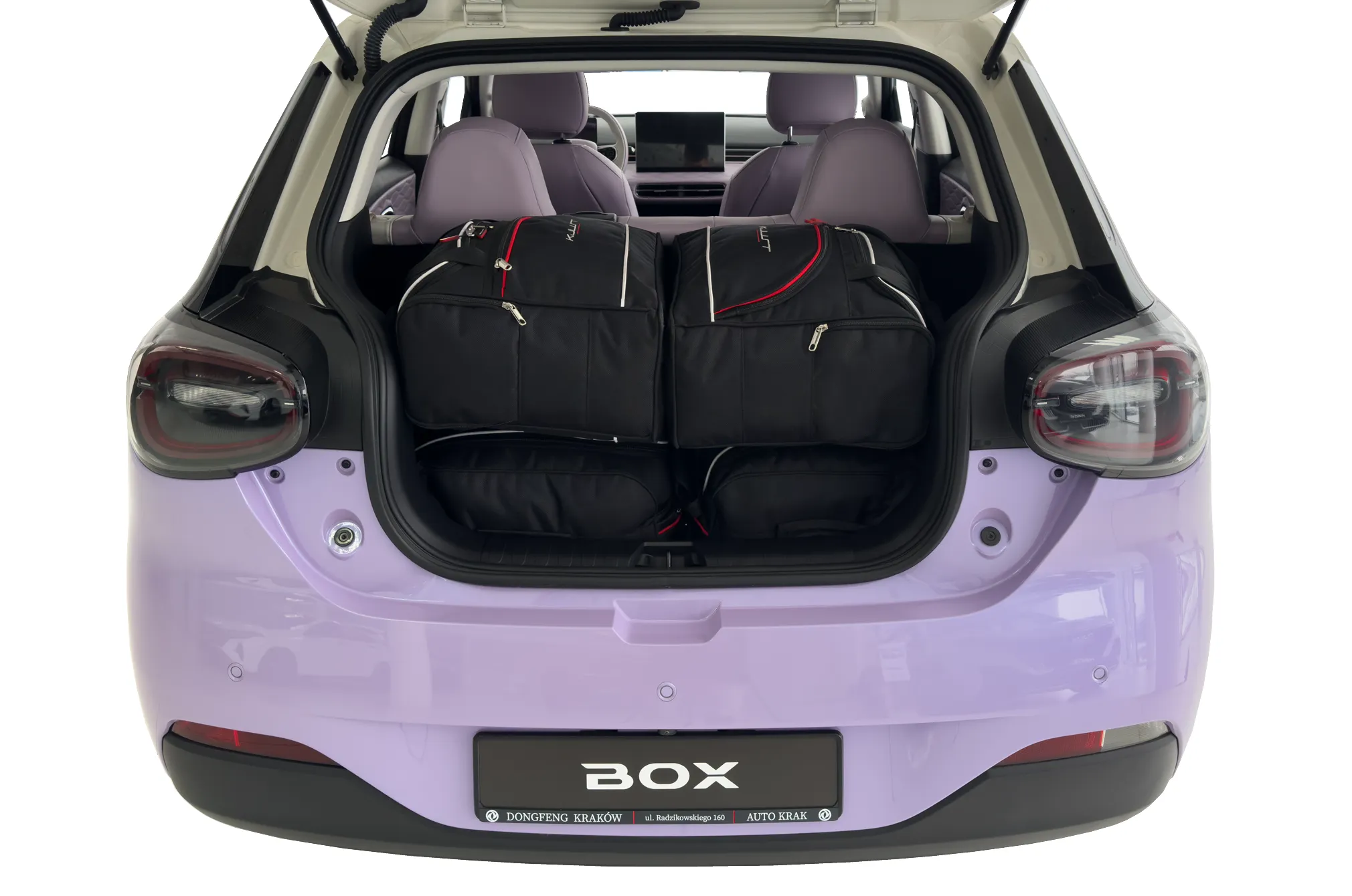 Koffert sett Dongfeng Box 2024 -> │ Car Bags sett 4 stk.