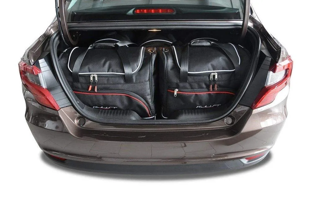 Koffert sett Fiat Tipo Sedan 2015 -> │ Car Bags sett 5 stk. – bilde 5