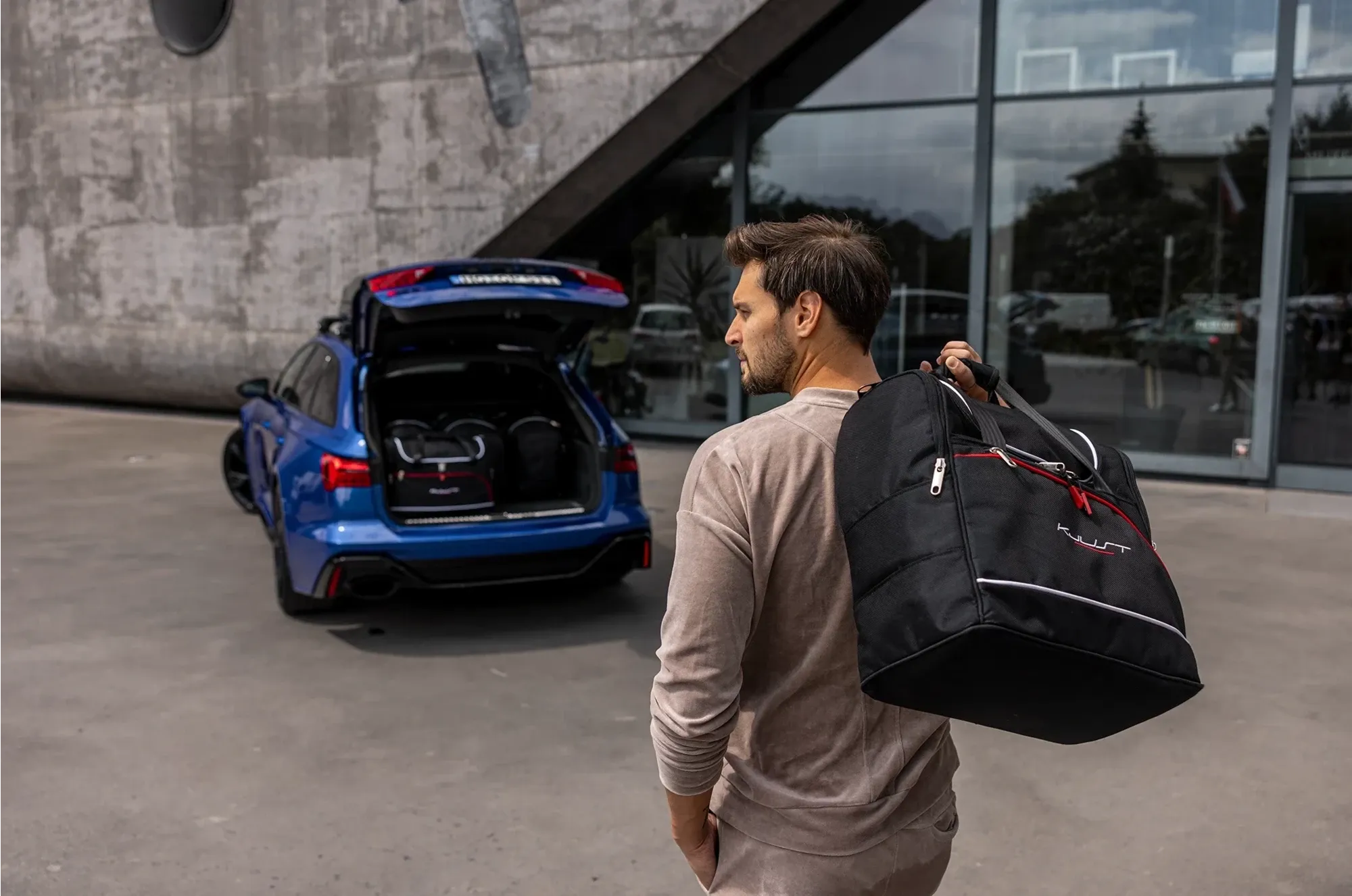 Koffert sett Ford Fiesta (K8) 2017 -> │ Car Bags sett 3 stk. – bilde 10