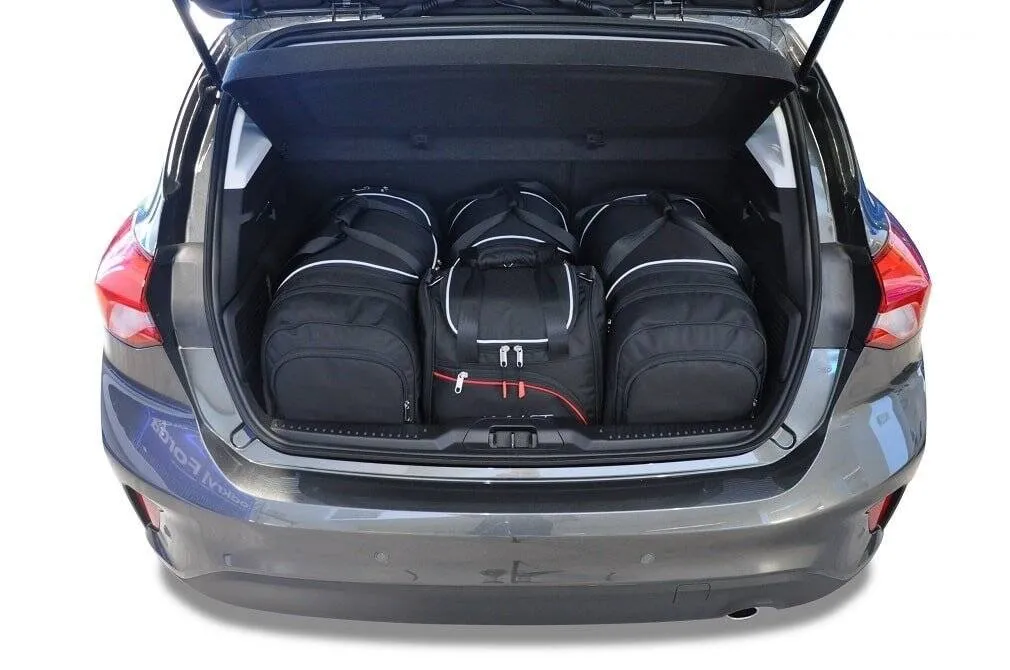 Koffert sett Ford Focus Hatchback 2018 -> │ Car Bags sett 4 stk. – bilde 6