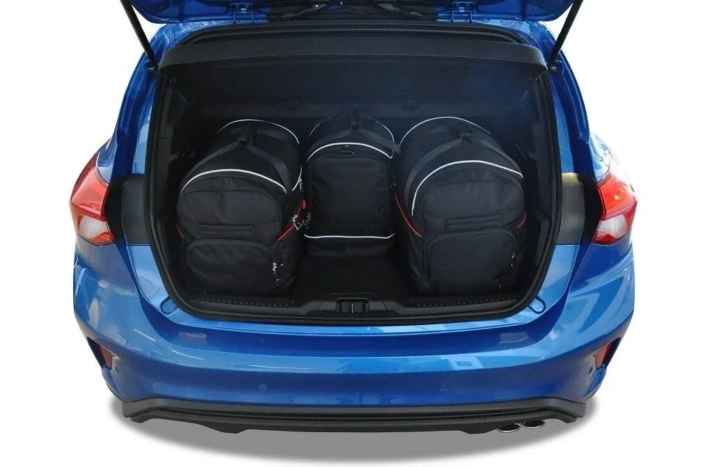 Koffert sett Ford Focus Hatchback 2018 -> │ Car Bags sett 4 stk. – bilde 8